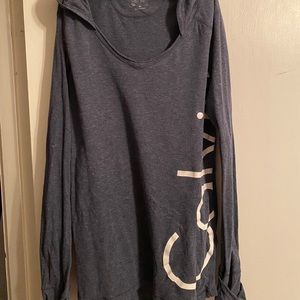 Long sleeve shirt with hood